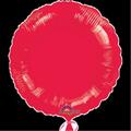 Loftus International 18 in. Metallic Red Round HX Anagram Balloon A2-0584